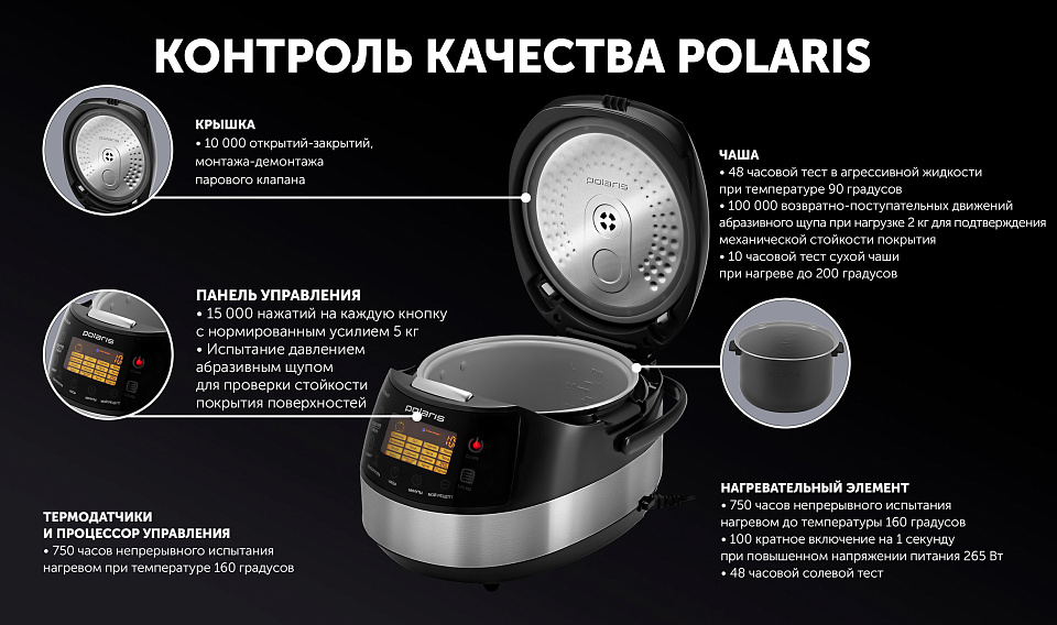 Мультиварка Polaris PMC 0517AD : характеристики, отзывы, описание на ...